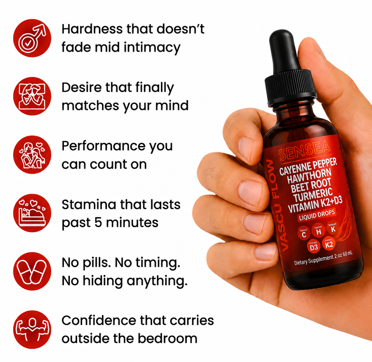 SENSEA Cayenne Drops