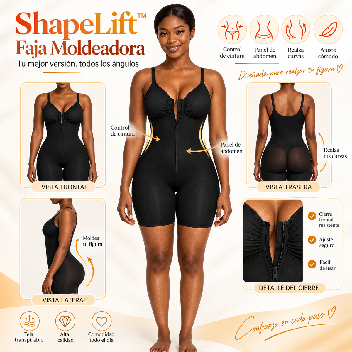 ShapeLift™ Faja Moldeadora con Control de Abdomen