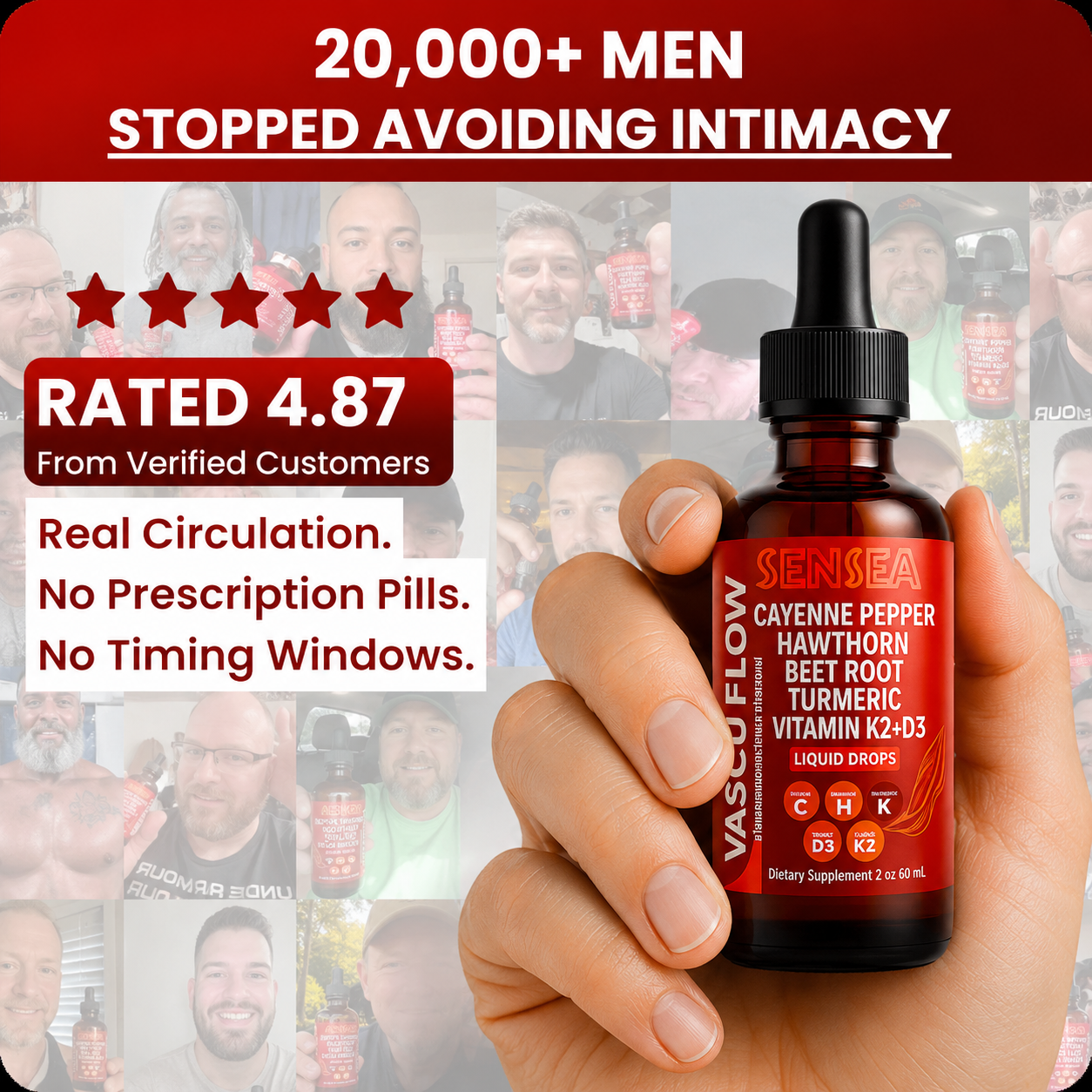SENSEA Cayenne Drops
